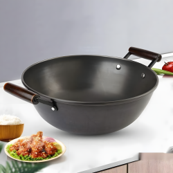 Iron Wok Pan 24 cm